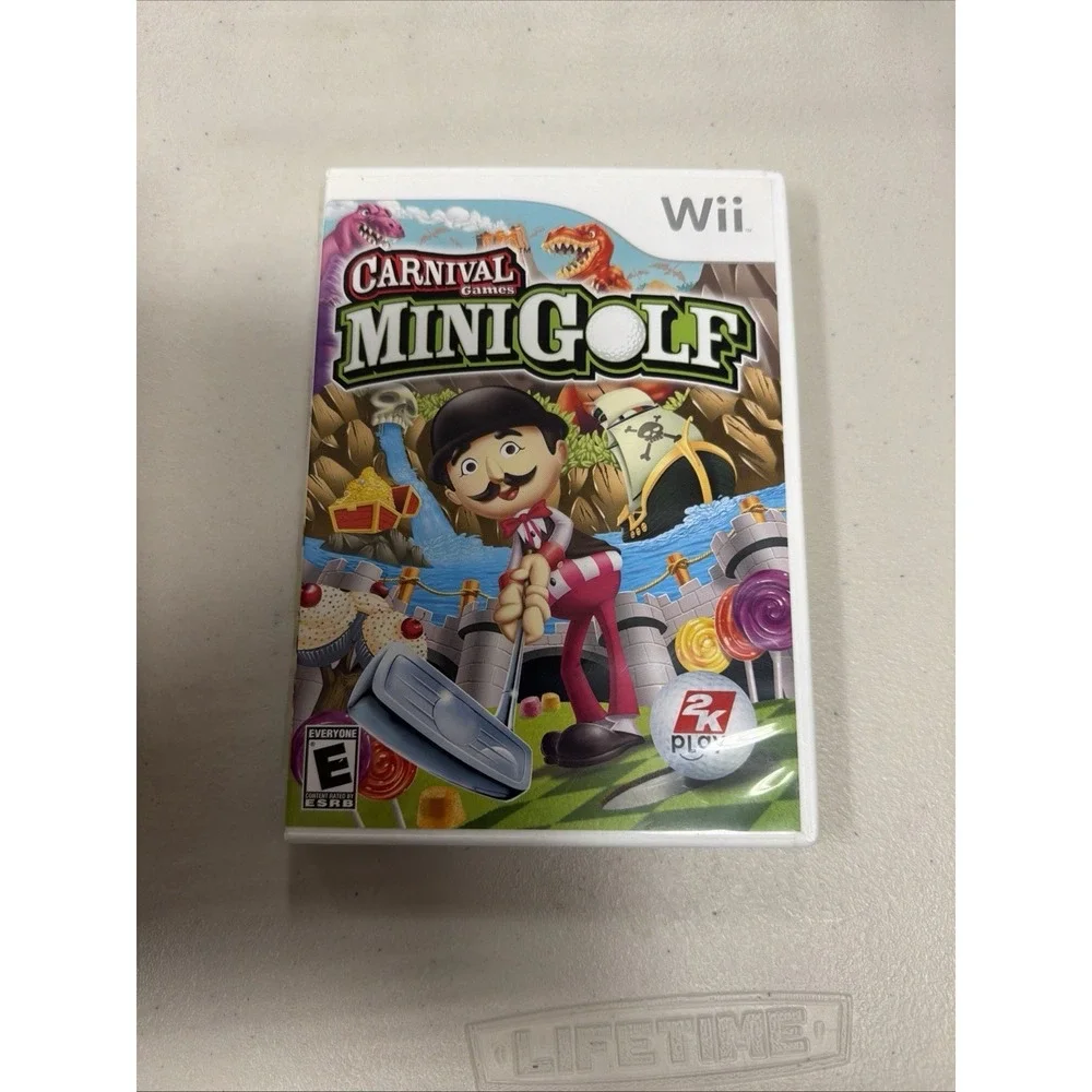 Carnival Games Mini Golf (Nintendo Wii, 2008) Complete CIB Testedu
